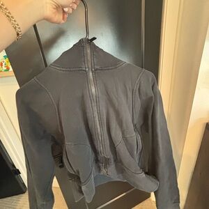 Lululemon Scuba Cropped Zip-Up Hoodie